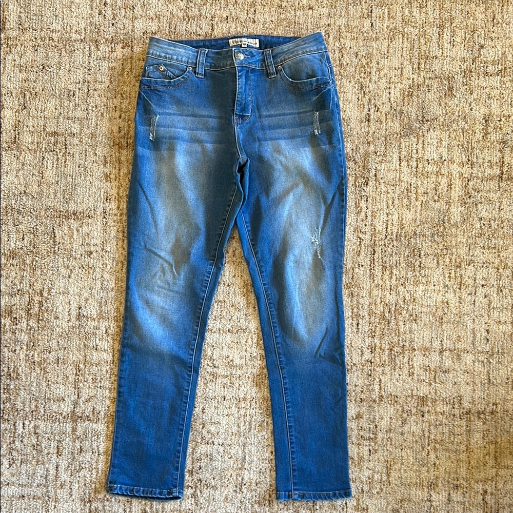 Royalty For Me Women's Blue Skinny Jeans